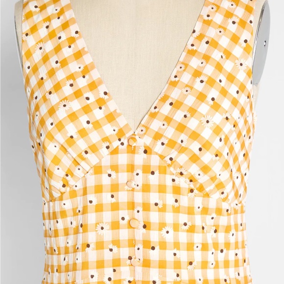 Modcloth gingham dress - size 4/6 - Picture 2 of 6